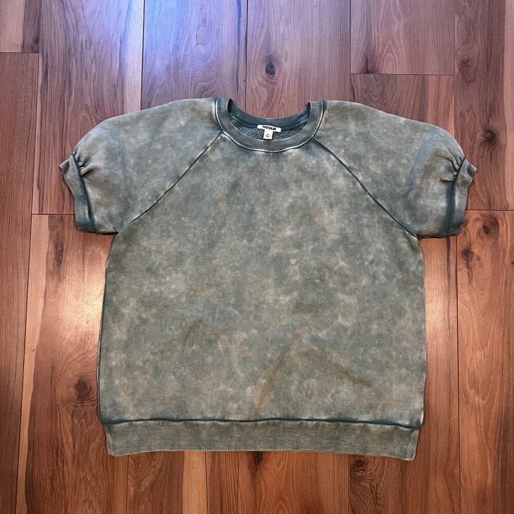 Goodthreads Puff Sleeve Terrycloth Tee Shirt